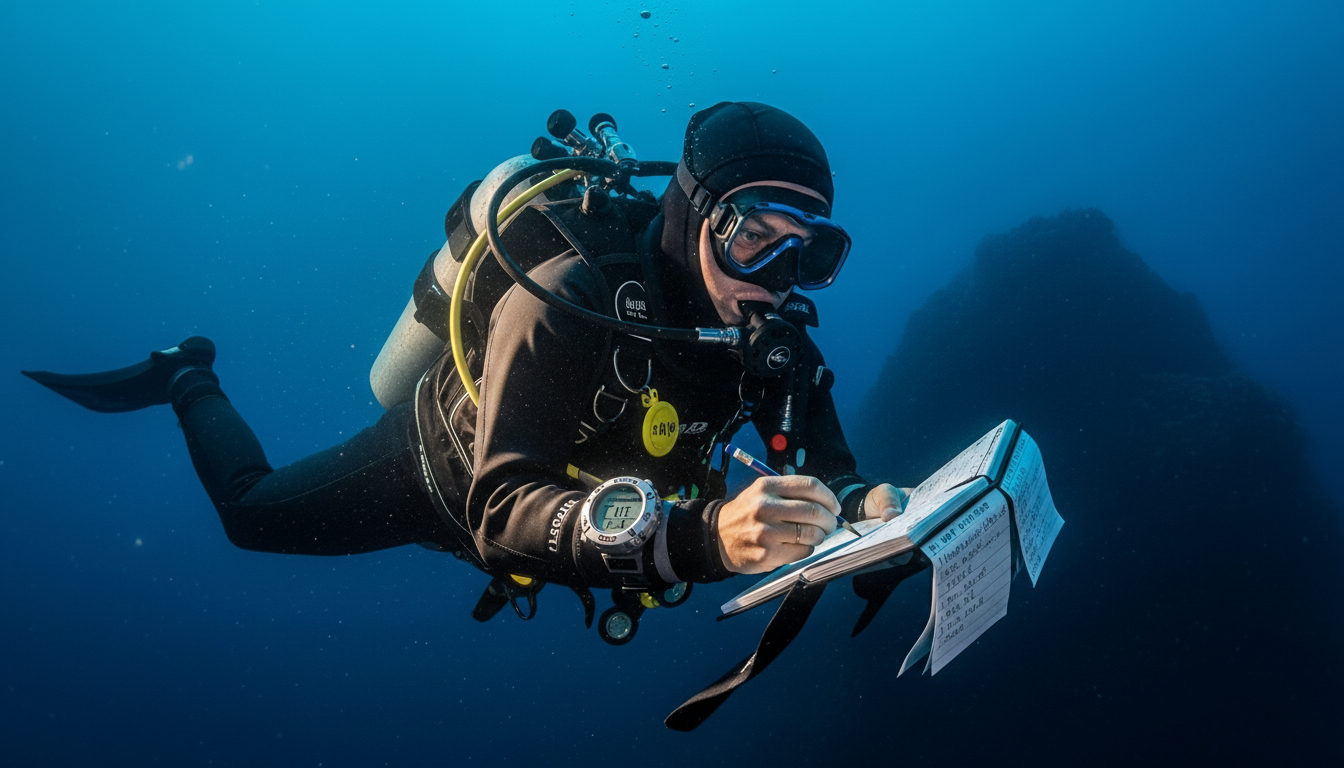Planificación de buceo profundo en La Azohía - Bucea con Rafa
